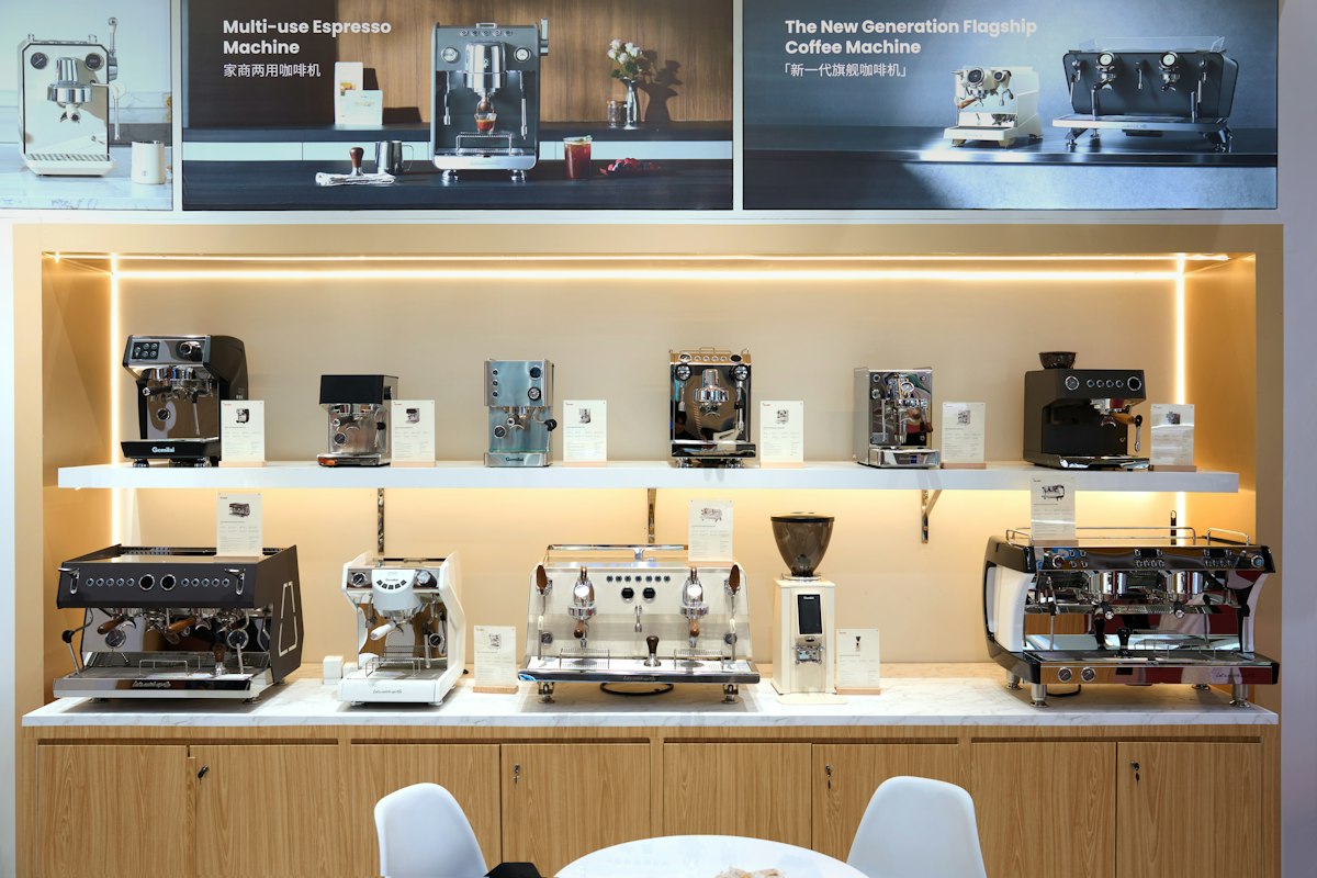 Mid-range espresso machine