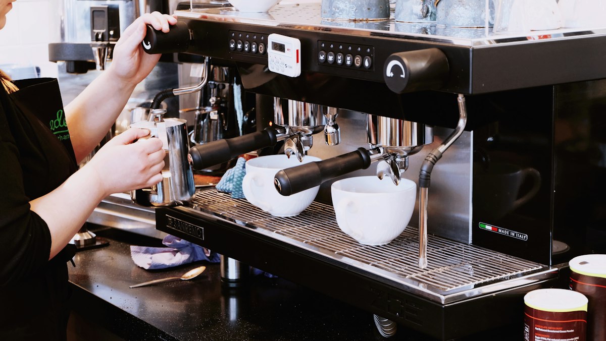 Premium espresso machine